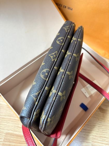 Louis Vuitton Monogram Twice Pochette Aurore Dc.15 รูปที่ 6