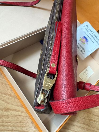 Louis Vuitton Monogram Twice Pochette Aurore Dc.15 รูปที่ 8