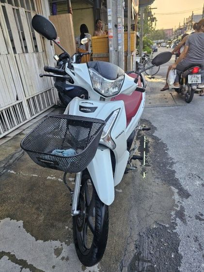 Honda Wave125iปี2018สตาร์ทมือล้อแม็คกุญแจ2ดอกสภาพพร้อมใช้รถบ้านเจ้าของขายเอง รูปที่ 10