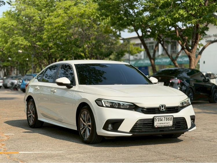 Honda Civic 2024 1.5 Turbo EL+ Sedan เบนซิน ไม่ติดแก๊ส เกียร์อัตโนมัติ ขาว รูปที่ 3