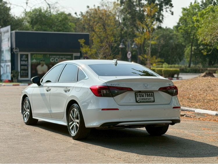 Honda Civic 2024 1.5 Turbo EL+ Sedan เบนซิน ไม่ติดแก๊ส เกียร์อัตโนมัติ ขาว รูปที่ 4