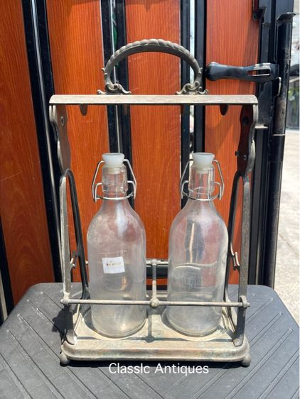 พวงขวด ทองเหลืองโบราณเก่าสะสม