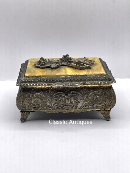 ตลับหลุยส์ โบราณเก่าสะสม รูปที่ 3
