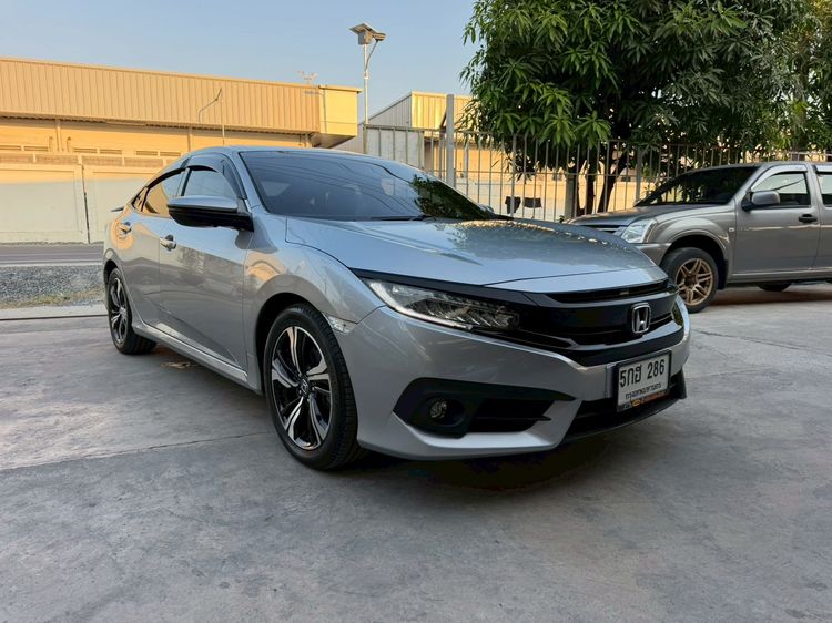 Honda Civic 2016 1.5 Turbo RS Sedan เบนซิน ไม่ติดแก๊ส เกียร์อัตโนมัติ เทา รูปที่ 3