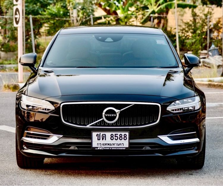 Volvo S90 2018 2.0 T8 Inscription 4WD Sedan ปลั๊กอินไฮบริด (PHEV) ไม่ติดแก๊ส เกียร์อัตโนมัติ ดำ รูปที่ 2