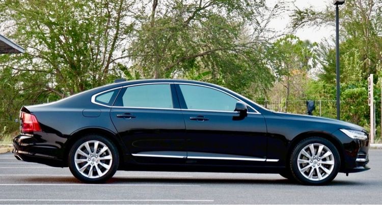 Volvo S90 2018 2.0 T8 Inscription 4WD Sedan ปลั๊กอินไฮบริด (PHEV) ไม่ติดแก๊ส เกียร์อัตโนมัติ ดำ รูปที่ 4