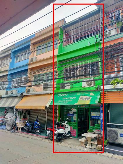 ขายอาคารพาณิชย์ 3ชั้น ใกล้ถนนใหญ่เส้นสุขสวัสดิ์ ซอยสุขสวัสดิ์ 84 (ขาออก) ทำเลดี เหมาะสำหรับค้าขาย