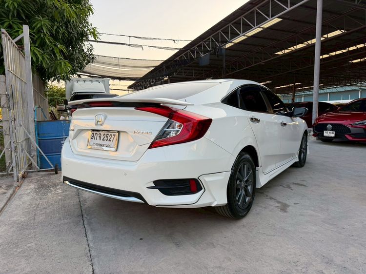 Honda Civic 2019 1.8 EL i-VTEC Sedan เบนซิน ไม่ติดแก๊ส เกียร์อัตโนมัติ ขาว รูปที่ 4