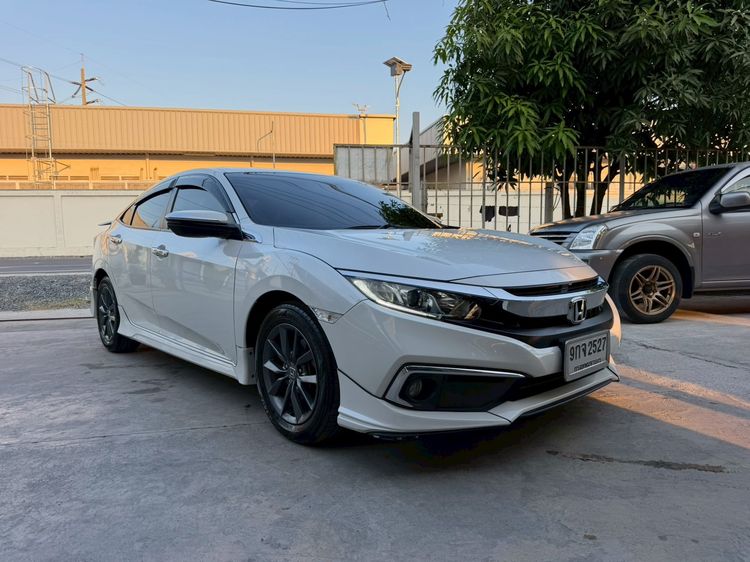 Honda Civic 2019 1.8 EL i-VTEC Sedan เบนซิน ไม่ติดแก๊ส เกียร์อัตโนมัติ ขาว รูปที่ 3
