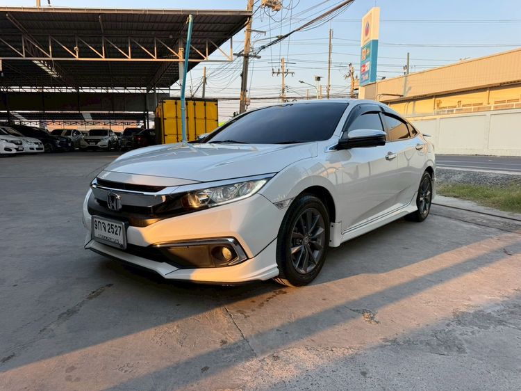 Honda Civic 2019 1.8 EL i-VTEC Sedan เบนซิน ไม่ติดแก๊ส เกียร์อัตโนมัติ ขาว รูปที่ 2