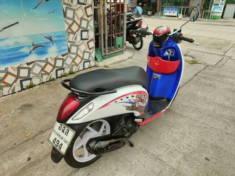 🛵ยังไงก็ขาย SCOOPY-i ปี 55 เครื่องดี สีสวย สตาร์ทมือ เล่มชุดโอนครบ+เปลี่ยนถ่ายน้ำมันเครื่องฟรี ส่งฟรี30 ก.ม รูปที่ 7
