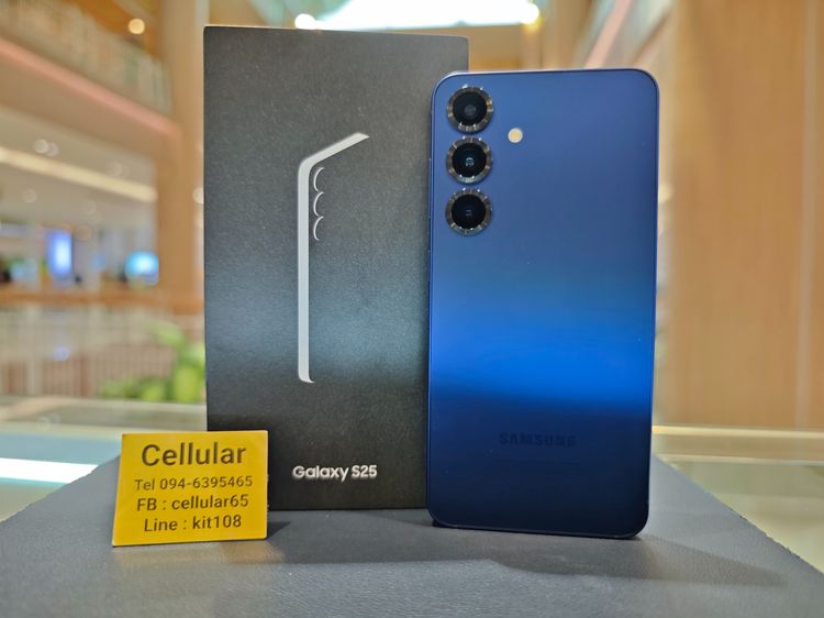 อื่นๆ 128 GB Samsung S25 128GB เครื่องนอก เมนูไทย สภาพสวยมาก ครบกล่อง