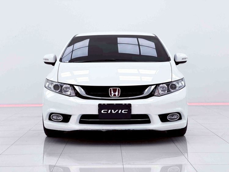 Honda Civic 2014 1.8 ES i-VTEC Sedan เบนซิน ไม่ติดแก๊ส เกียร์อัตโนมัติ ขาว รูปที่ 3