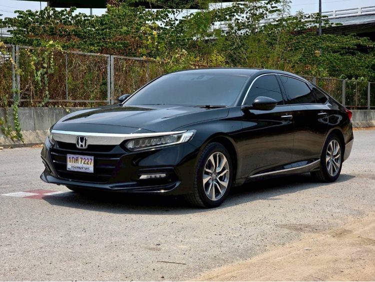 Honda Accord 2019 1.5 Turbo EL Sedan เบนซิน ไม่ติดแก๊ส เกียร์อัตโนมัติ ดำ รูปที่ 2
