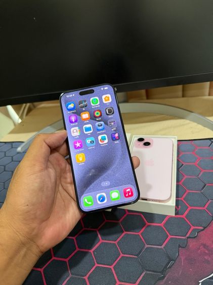 iPhone 15 Pro Max 256GB Blue Titanium เครื่องศูนย์ แท้จอแท้ เดิมๆ กล้องสวย สแกนหน้าปกติ  รูปที่ 6