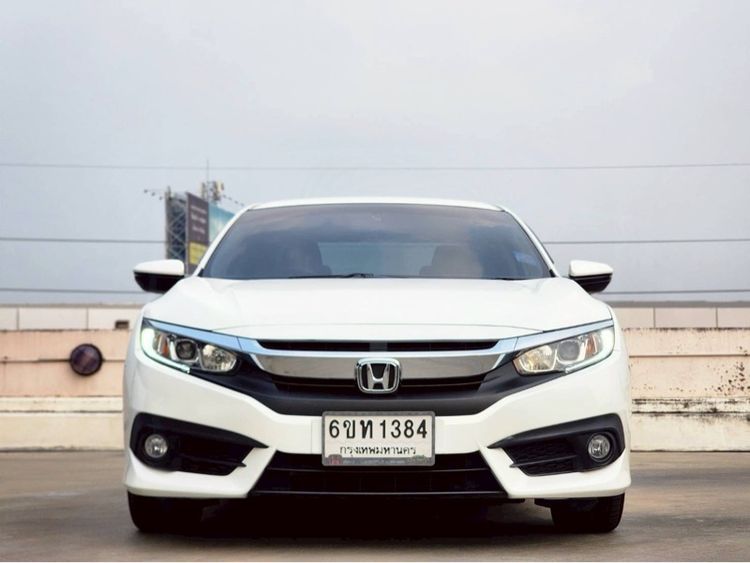 Honda Civic 2018 1.8 EL i-VTEC Sedan เบนซิน ไม่ติดแก๊ส เกียร์อัตโนมัติ ขาว รูปที่ 2
