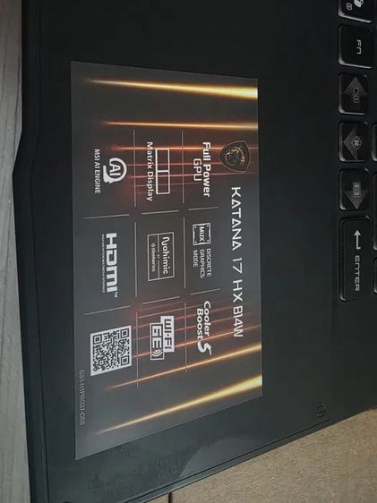 แล็ปท็อปเกมมิ่ง MSI Katana ขนาด 17.3 นิ้ว ความละเอียด QHD จอ IPS ป้องกันแสงสะท้อน 240Hz โปรเซสเซอร์ Intel Core i9 14900HX แรม 32GB SSD 1TB ก รูปที่ 2