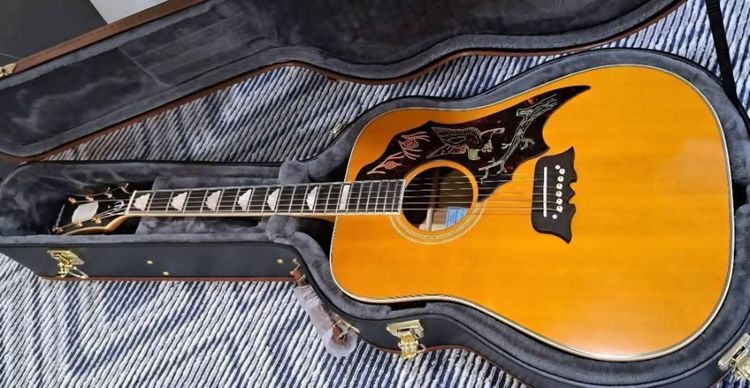 Epiphone Masterbuilt Excellent Antique Natural Aged FT-120 AllSolid 