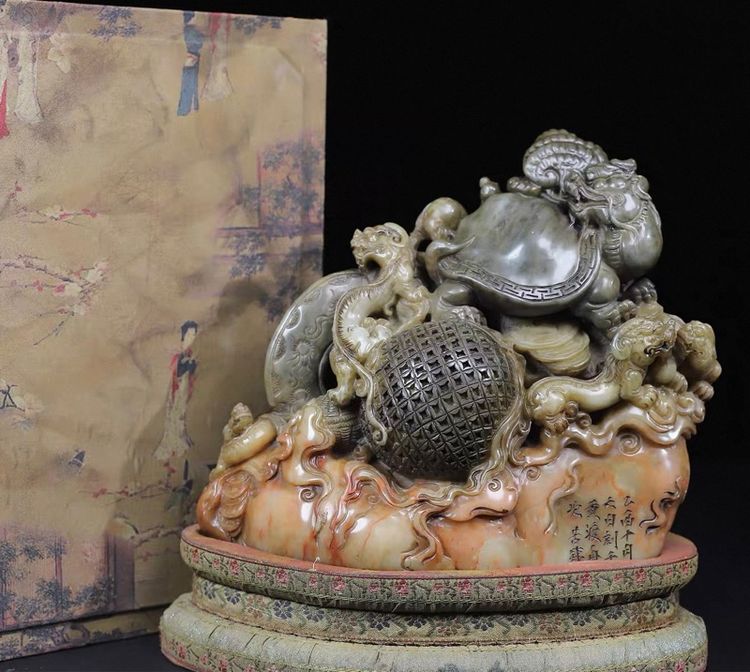 ✨ตราประทับหินโชวซานสมัยราชวงศ์จีน 