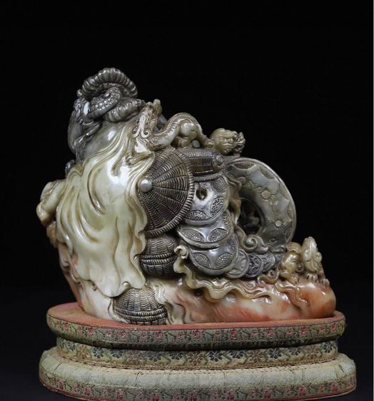 ✨ตราประทับหินโชวซานสมัยราชวงศ์จีน  รูปที่ 3