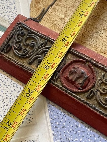 คำภีร์  ใบลาน  โบราณ  ค่อนข้าง สมบูรณ์  รูปที่ 8