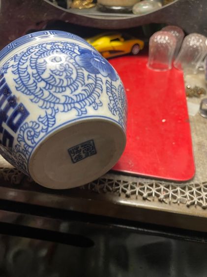 กระโถน  ลายคราม  รูปที่ 9