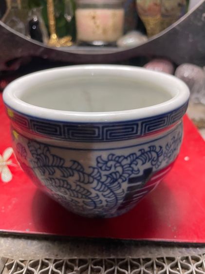 กระโถน  ลายคราม  รูปที่ 8