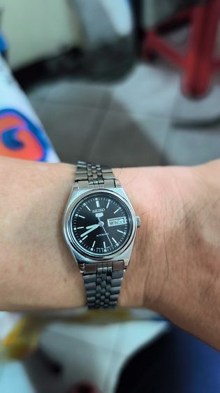 เงิน นาฬิกาวินเทจ ผู้หญิง ยี่ห้อ SEIKO