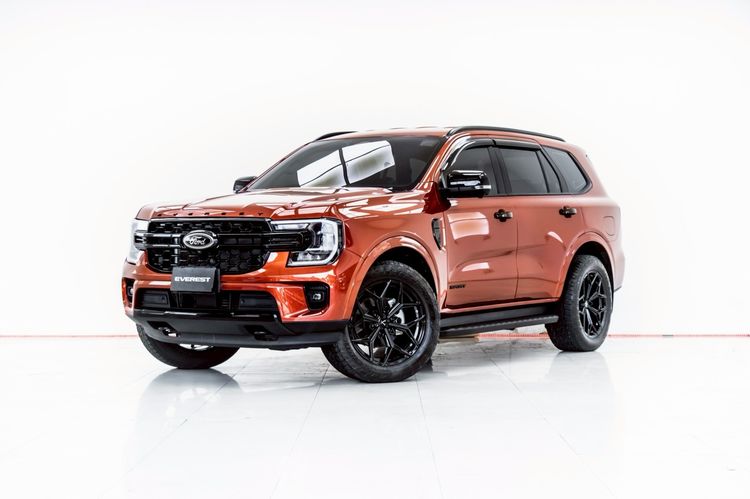 Ford Everest 2023 2.0 Turbo Sport Utility-car ดีเซล ไม่ติดแก๊ส เกียร์อัตโนมัติ ส้ม