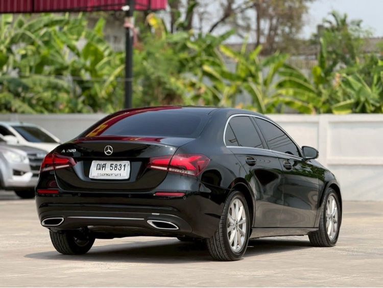 Mercedes-Benz A-Class 2018 A200 Sedan เบนซิน ไม่ติดแก๊ส เกียร์อัตโนมัติ ดำ รูปที่ 4