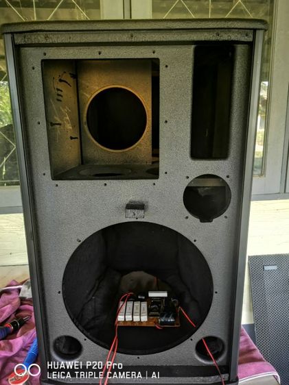 ตู้ลำโพง ยี่ห้อ INTER-M 3 ทาง ดอกเบส 15 พร้อมถุงครอบ 1 คู่ รูปที่ 8