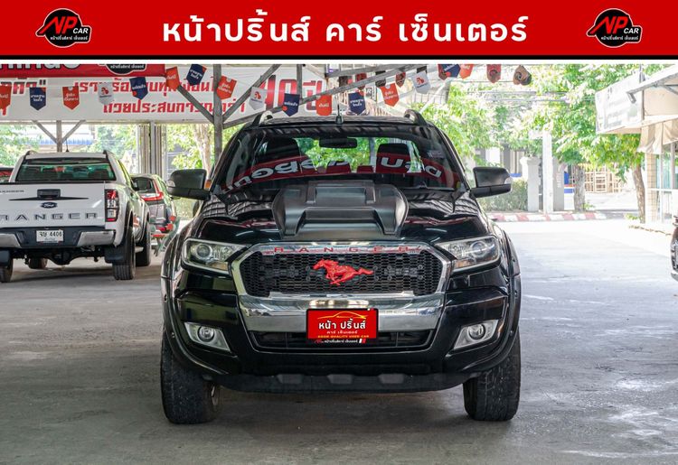Ford Ranger 2018 2.2 XLT Pickup ดีเซล ไม่ติดแก๊ส เกียร์อัตโนมัติ ดำ รูปที่ 2