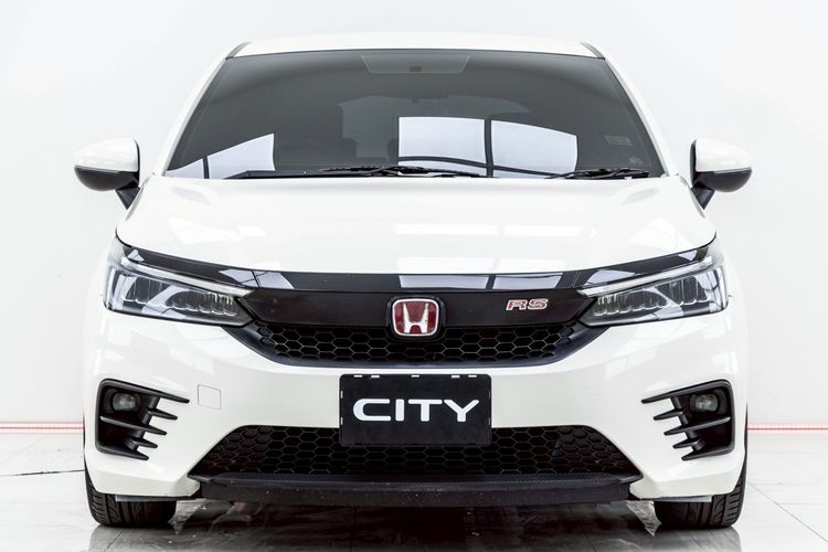 Honda City 2021 1.0 RS Sedan เบนซิน ไม่ติดแก๊ส เกียร์อัตโนมัติ ขาว รูปที่ 4