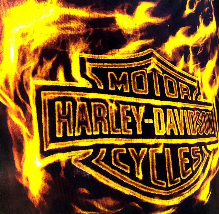 Harley Davidson size xl อก23ยาว29ถึง30นิ้ว รูปที่ 8