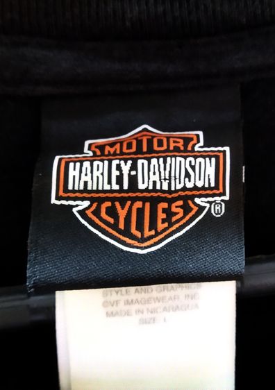 Harley Davidson size xl อก23ยาว29ถึง30นิ้ว รูปที่ 7