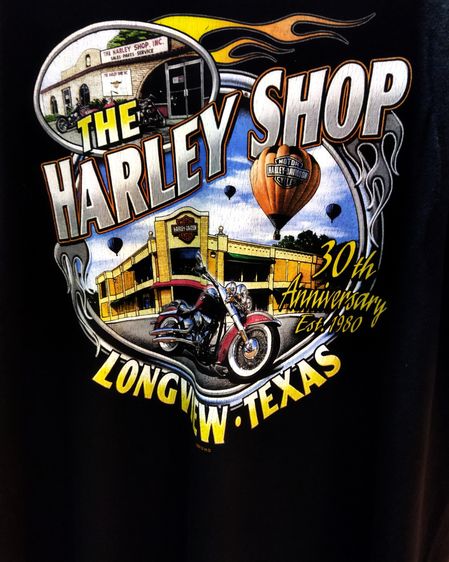 Harley Davidson size xl อก23ยาว29ถึง30นิ้ว รูปที่ 3