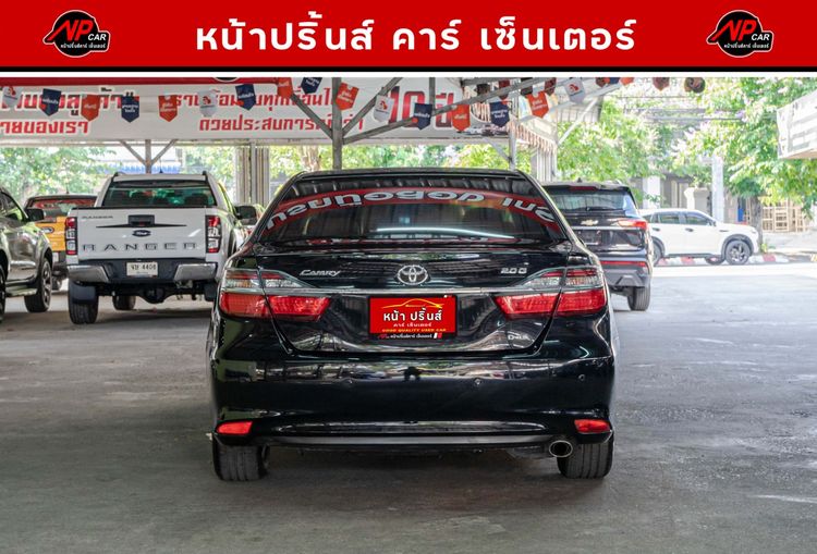 Toyota Camry 2015 2.0 G Sedan เบนซิน ไม่ติดแก๊ส เกียร์อัตโนมัติ ดำ รูปที่ 4