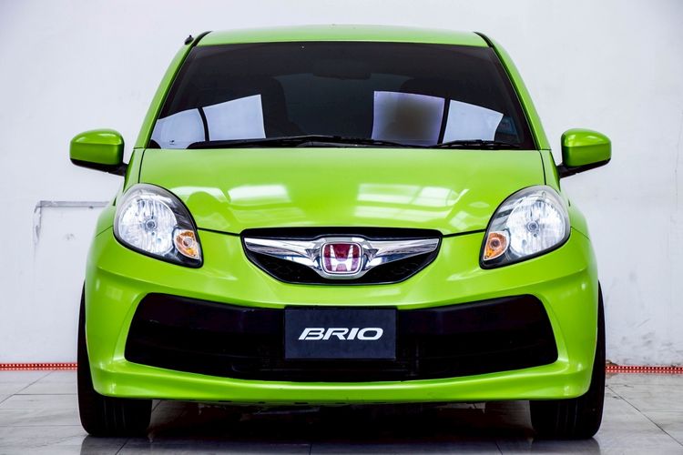 Honda Brio 2013 1.2 V Sedan เบนซิน ไม่ติดแก๊ส เกียร์อัตโนมัติ เขียว รูปที่ 4