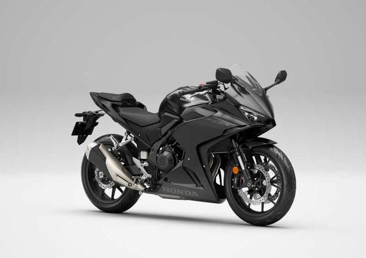 Honda CBR500R 2024 สีดำ Mat Gunpowder Black Metallic 