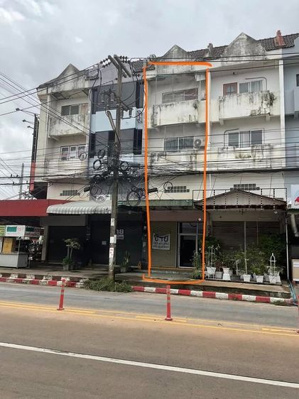 ขายอาคารพานิชย์ โค้งประปาร้อยเอ็ด 
