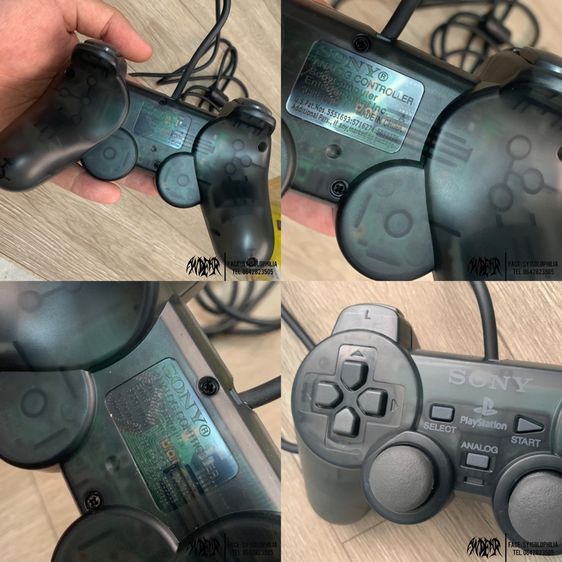 🎮 Ps2 DualShock 2 สี Zen Blackงานกล่อง รหัส A รูปที่ 3