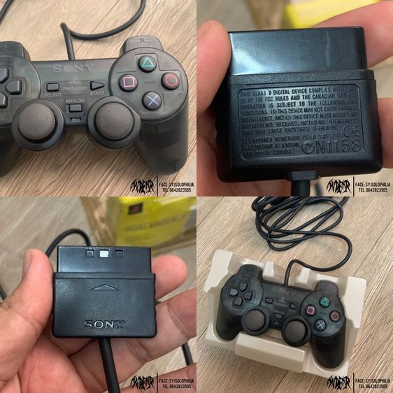 🎮 Ps2 DualShock 2 สี Zen Blackงานกล่อง รหัส A รูปที่ 4