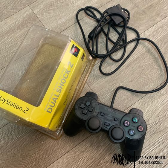 🎮 Ps2 DualShock 2 สี Zen Blackงานกล่อง รหัส A รูปที่ 2