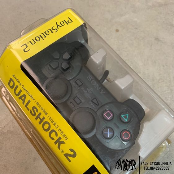 🎮 Ps2 DualShock 2 สี Zen Blackงานกล่อง รหัส A