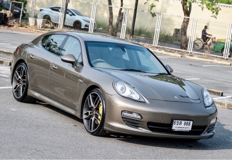 Porsche Panamera 2011 3.6 V6 Sedan เบนซิน ไม่ติดแก๊ส เกียร์อัตโนมัติ น้ำตาล รูปที่ 3