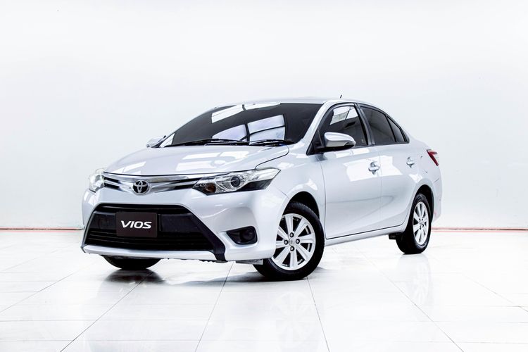 Toyota Vios 2014 1.5 G Sedan เบนซิน ไม่ติดแก๊ส เกียร์อัตโนมัติ บรอนซ์เงิน