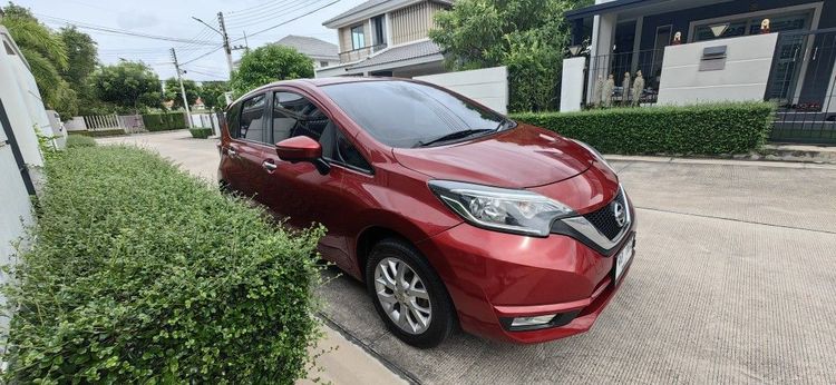 รถ Nissan Note 1.2 VL สี แดง