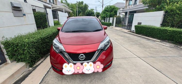 Nissan Note 2017 1.2 VL Sedan เบนซิน เกียร์อัตโนมัติ แดง รูปที่ 4