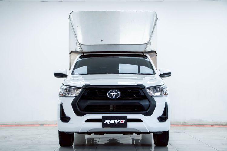 Toyota Hilux Revo 2021 2.4 Entry Pickup ดีเซล ไม่ติดแก๊ส เกียร์ธรรมดา ขาว รูปที่ 4