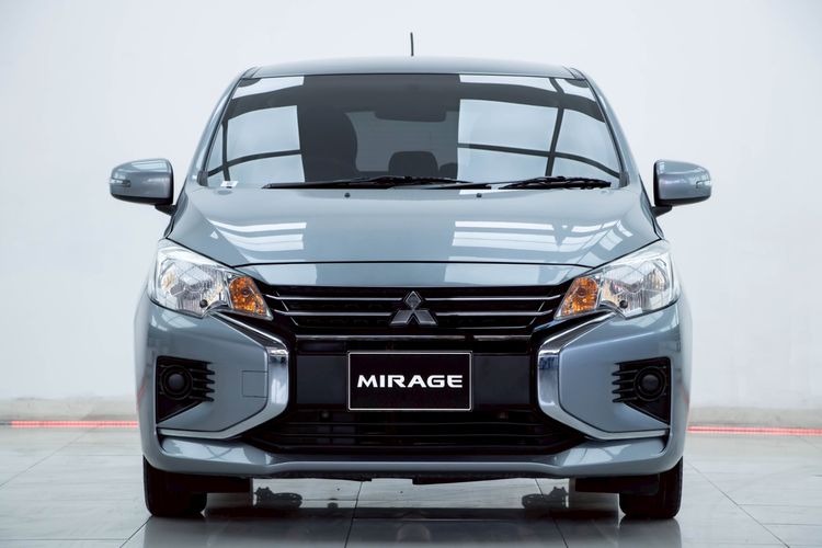 Mitsubishi Mirage 2020 1.2 GLX Sedan เบนซิน ไม่ติดแก๊ส เกียร์อัตโนมัติ เทา รูปที่ 4